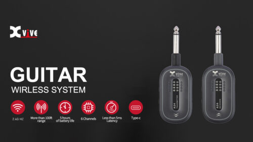 Xvive（エックスバイブ）のギターワイヤレスシステムが進化。よりクリア、より安定。シン・ワイヤレス「A24 Guitar Wireless System」が登場！