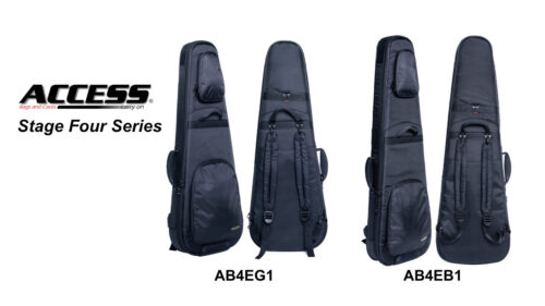 ACCESS（アクセス）からコストパフォーマンスに優れたStage Fourシリーズのギター、ベース用ギグバッグが発売！