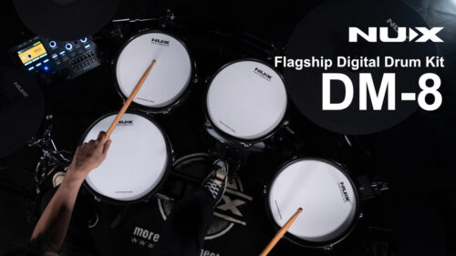 NUX（ニューエックス）のフラッグシップ電子ドラムキット「DM-8」が発売！