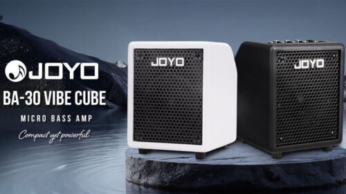 JOYO（ジョーヨー）からBluetooth+OTGオーディオI/F搭載の小型ベースアンプ「BA-30 VIBE CUBE」が発売！