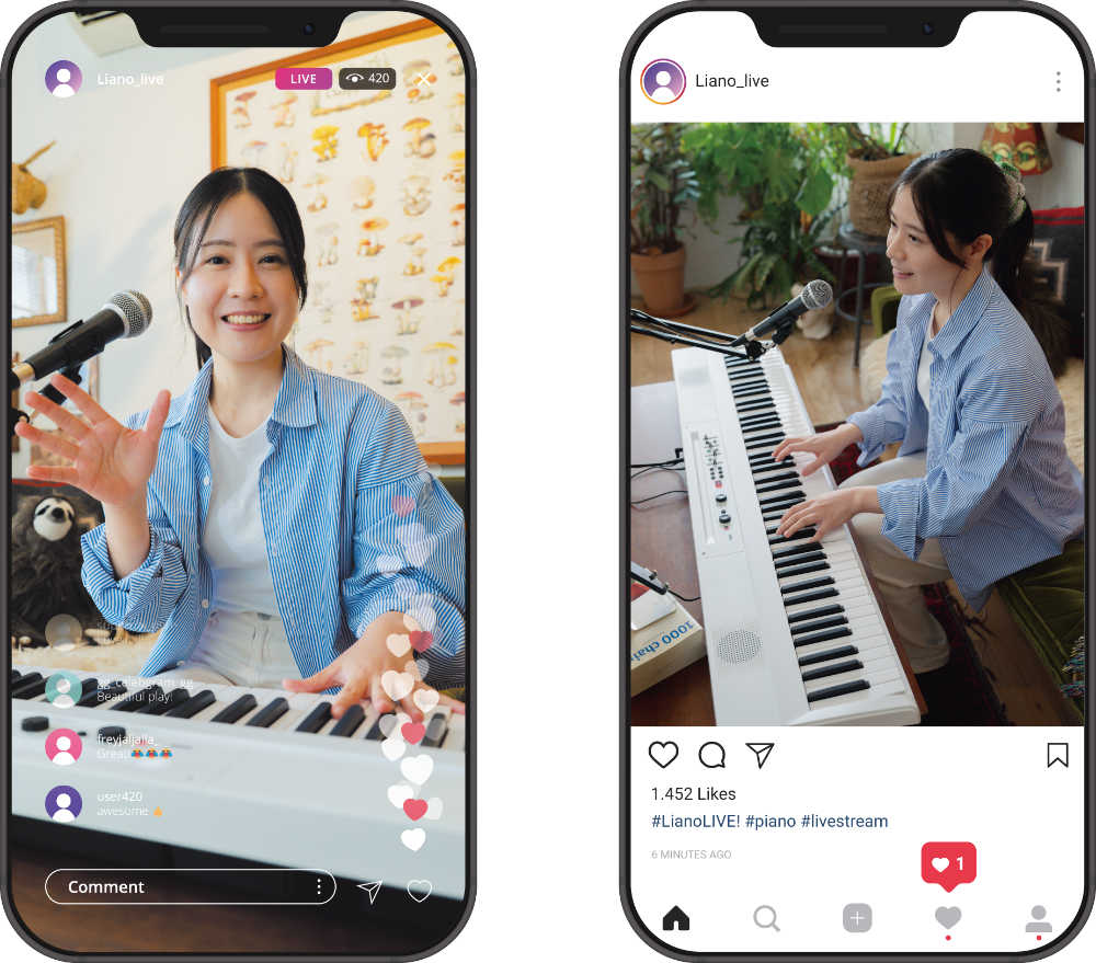 SNS投稿派にもおすすめ。