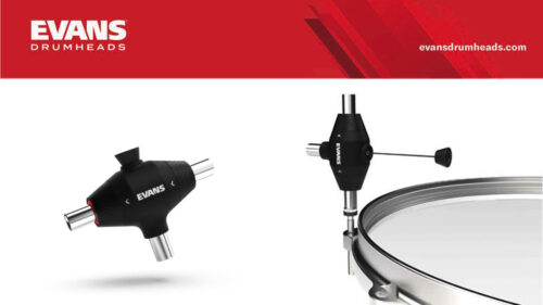 EVANS(エバンス)から、アナログな使用感ながら、革新的なドラムチューニングキー『Pull Cord Drum Key』が発売！