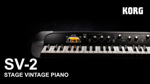 KORG（コルグ）のエレクトリックステージピアノ「Stage Vintage Piano SV2シリーズ」にスピーカー非搭載モデルが登場！