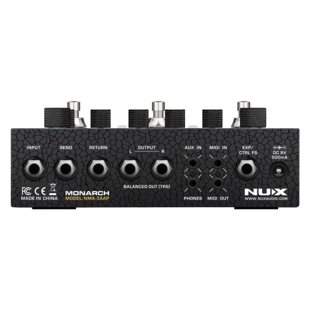 NUX ニューエックス Amp Academy Stomp アンプモデラー マルチエフェクター ギターエフェクター