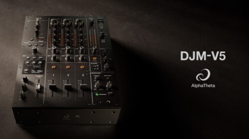 AlphaTheta（アルファシータ）から3チャンネルDJミキサー「DJM-V5」が発売！
