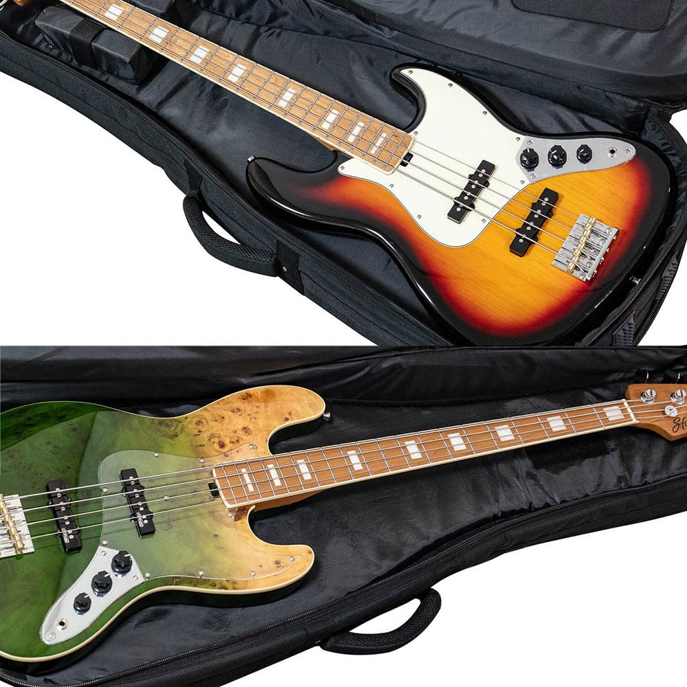 KIKUTANI キクタニ GVB-30DB BLK エレキベース用ダブルケース ギグバッグ