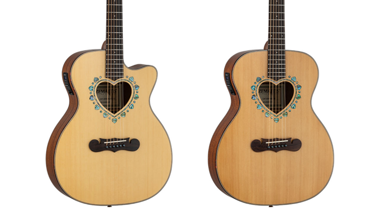 ZEMAITIS CAF-90H/CAF-90HCW Natural Abalone エレクトリックアコースティックギター