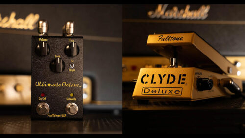 Fulltone（フルトーン）から 世界限定300台の「CLYDE Deluxe Wah LTD GOLD」と、コンパクトで扱い易くなった「Ultimate Octave」が登場！