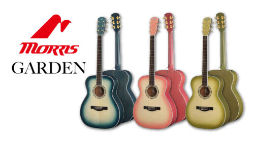 Morris（モーリス）から 音楽と暮らしをつなぐライフスタイルギター「GARDEN」が登場！