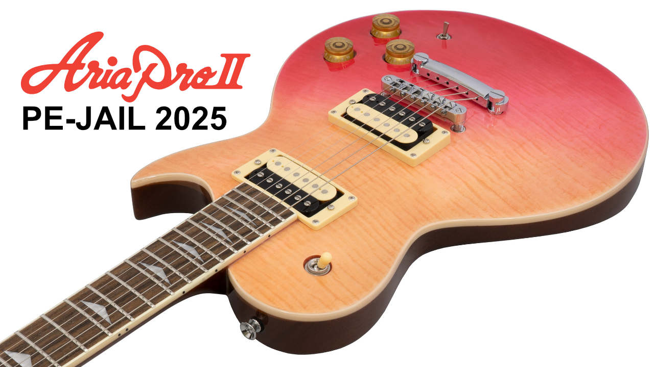 Aria Pro II（アリアプロ2）から JAIL大橋代官シグネチャーのコンセプトを受け継いだコストパフォーマンスモデル「PE-JAIL 2025」が発売！