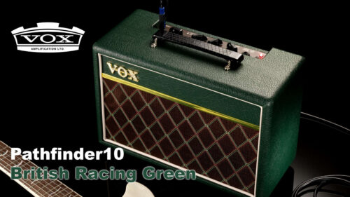 練習用ギターアンプの大定番として人気のVOXギターアンプPathfinder10に限定カラー「ブリティッシュ・レーシング・グリーン」が登場！