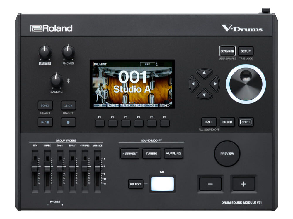 ROLAND V51 Drum Sound Module V-Drum音源