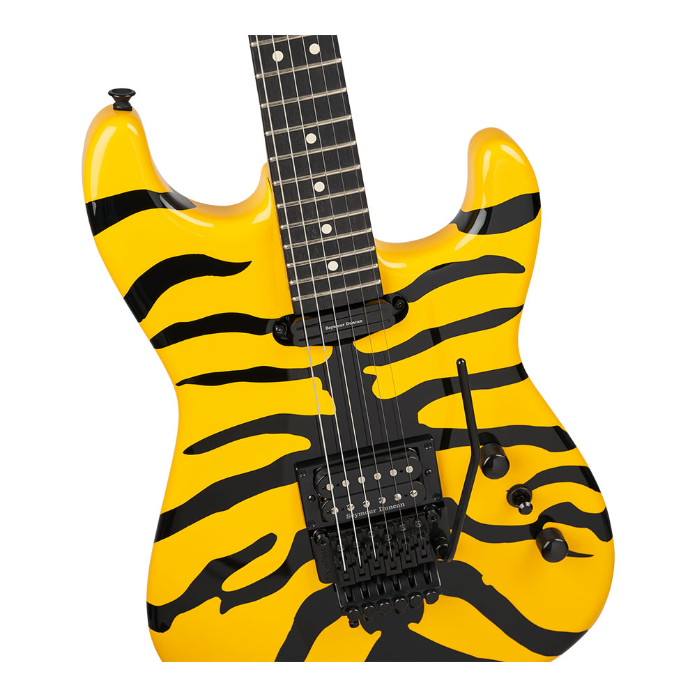 Jackson ジャクソン Pro Origins 1985 Limited Edition San Dimas SD1 HH FR Yellow Bengal エレキギター