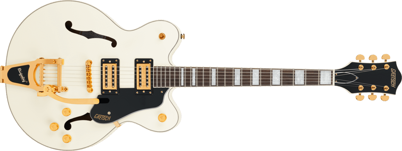 GRETSCH G2622TG Streamliner Center Block Double-Cut with Bigsby LTD Laurel Fingerboard Broad’Tron BT-3S Pickups Vintage White
