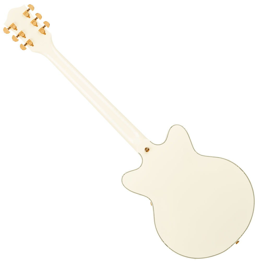 GRETSCH G2655TG Streamliner Center Block Jr. Double-Cut with Bigsby LTD Laurel Fingerboard Vintage White