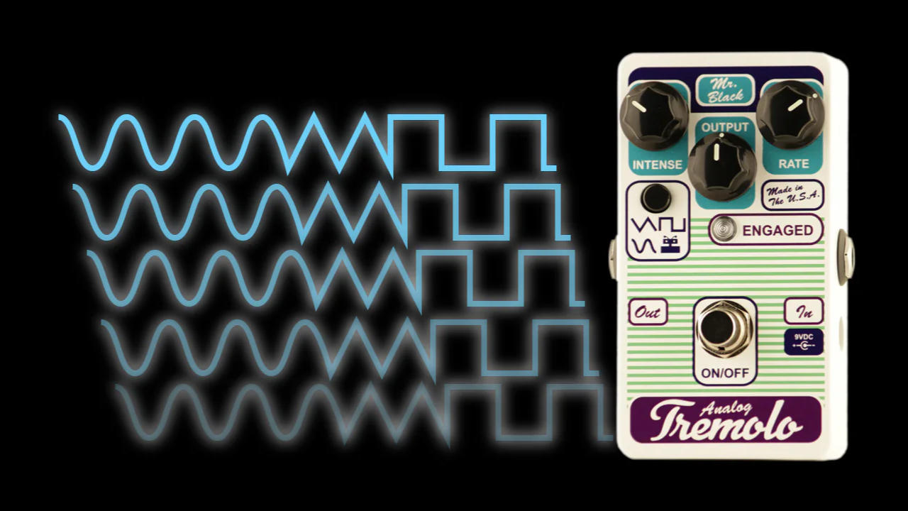 Mr.Black ミスターブラック Analog Tremolo アナログトレモロ ギターエフェクター