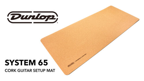 Jim Dunlop（ジムダンロップ）から 大切な楽器をやさしくサポートするメンテナンスマット「SYSTEM 65 CORK GUITAR SETUP MAT CM65」が発売！