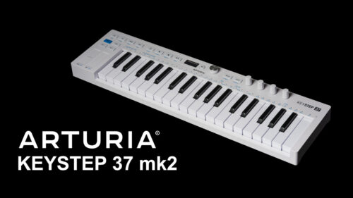 ARTURIA(アートリア)から アップデートしたKeystep37の第2世代、4つのコントロールノブを搭載した「Keystep37 MK2」が登場! ARTURIA(アートリア)から アップデートしたKeystep37の第2世代、4つのコントロールノブを搭載した「Keystep37 MK2」が登場!