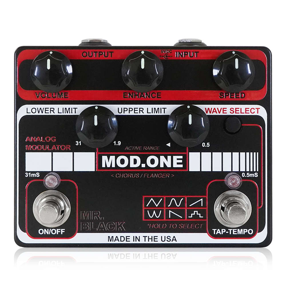 Mr.Black ミスターブラック Mod.One モッドワン コーラス フランジャー ギターエフェクター