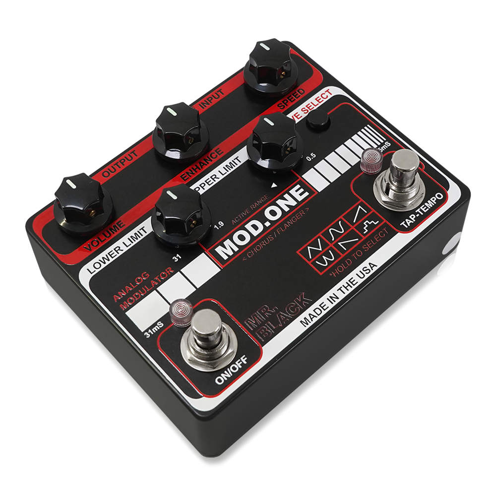 Mr.Black ミスターブラック Mod.One モッドワン コーラス フランジャー ギターエフェクター