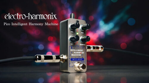 Electro-Harmonixから Picoサイズ筐体に収められた最もコンパクトなハーモニーマシーン「Pico Intelligent Harmony Machine」が登場！