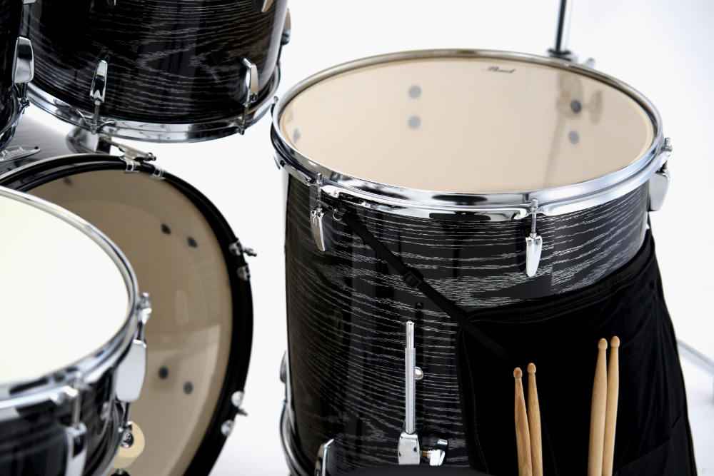 Pearl パール RS525SCWN/CN #801 Midnight Chrome Vortex ROADSHOW スタンダードサイズ ドラムセット 限定カラー