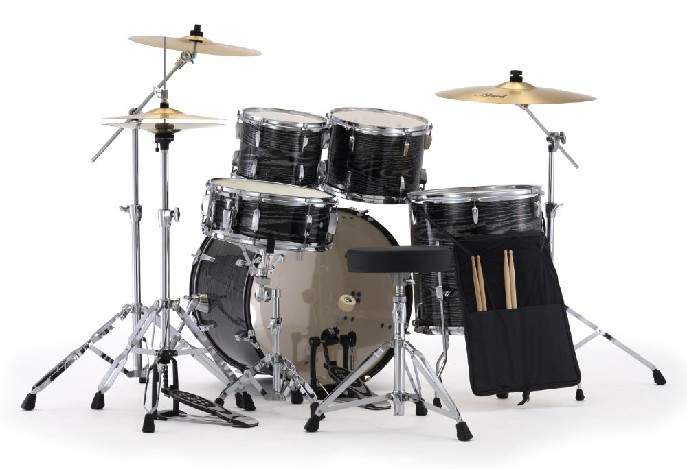 Pearl パール RS525SCWN/CN #801 Midnight Chrome Vortex ROADSHOW スタンダードサイズ ドラムセット 限定カラー