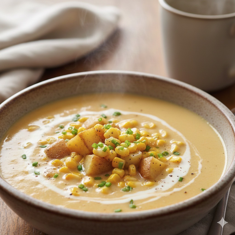 ポテトコーンチャウダー