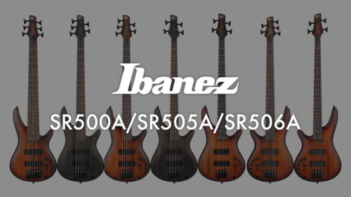 Ibanez（アイバニーズ）から従来モデルからブリッジやネック材等をアップデートしたSRシリーズの2026年バージョンが登場！