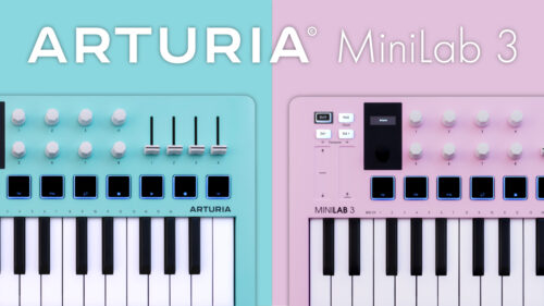 ARTURIA（アートリア）のMIDIキーボード MiniLab 3の限定パステルカラー2色が発売！