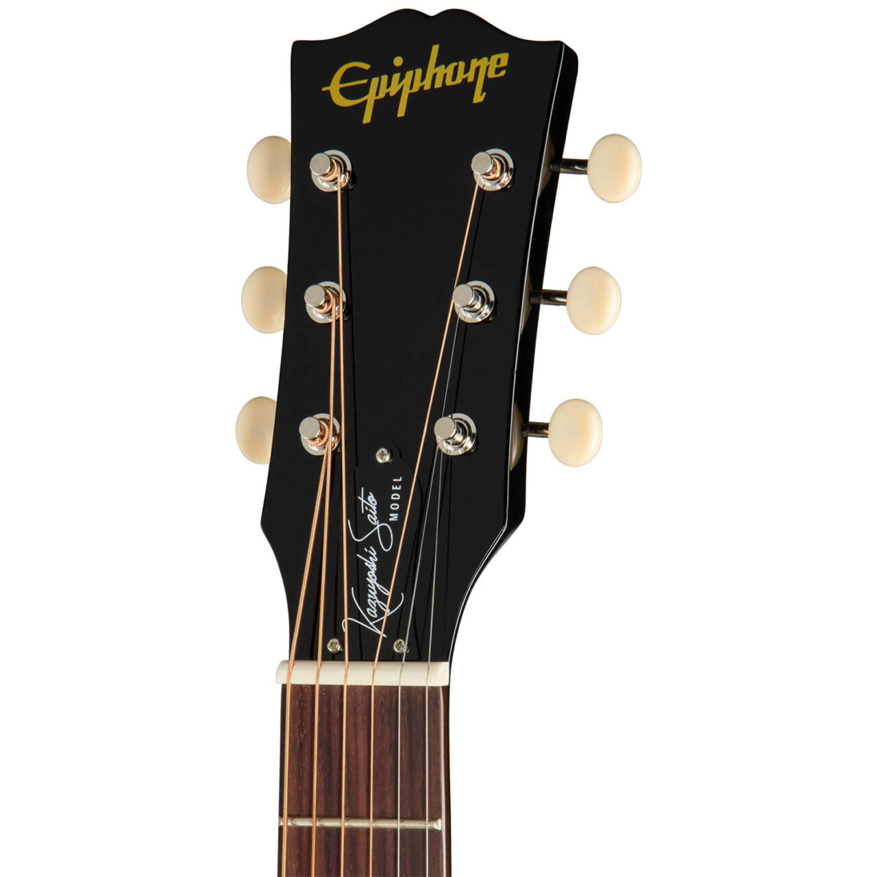Epiphone Inspired By Gibson Custom Kazuyoshi Saito J-45 2026 Ebony エレクトリックアコースティックギター
