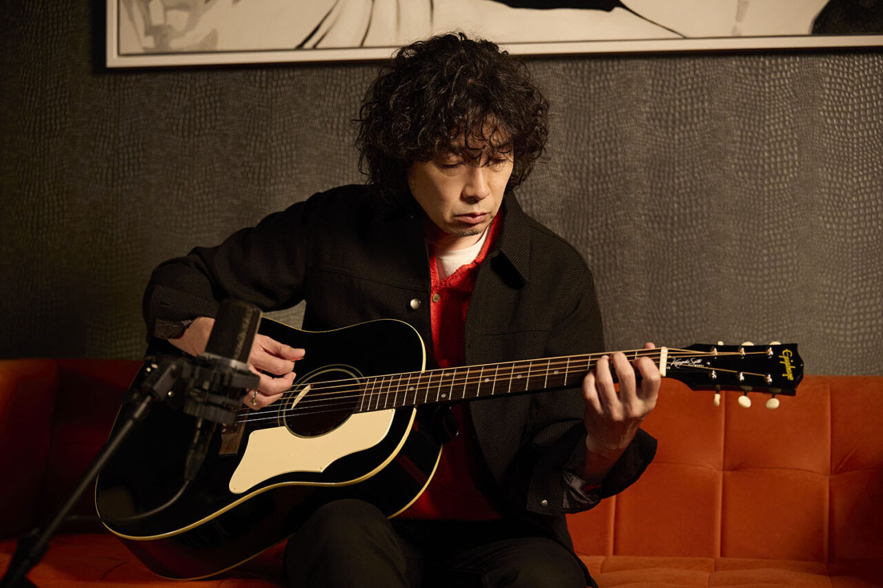 Epiphone Inspired By Gibson Custom Kazuyoshi Saito J-45 2026 Ebony エレクトリックアコースティックギター