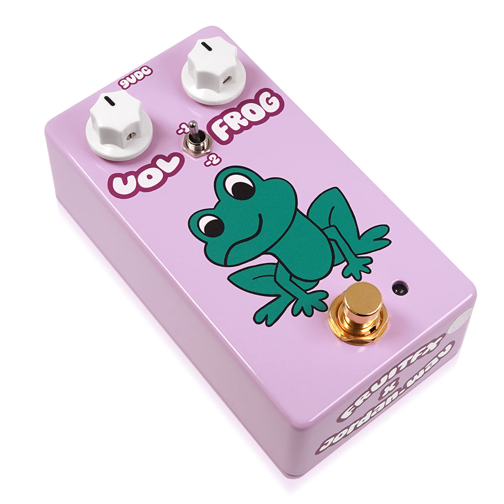 FruitFX フルーツエフエックス Frog Pedal モノフォニックオクターブダウンシンセ エフェクター