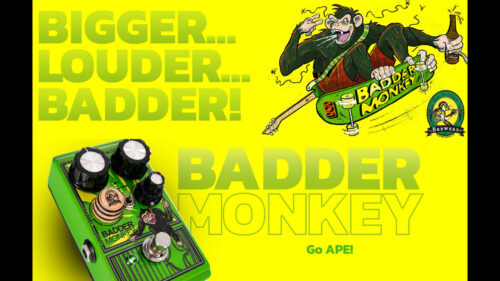 DOD(ディーオーディー)から「Bad Monkey」の後継機種、3つのオーバードライブの組み合わせが可能な「Badder Monkey」が発売! DOD(ディーオーディー)から「Bad Monkey」の後継機種、3つのオーバードライブの組み合わせが可能な「Badder Monkey」が発売!