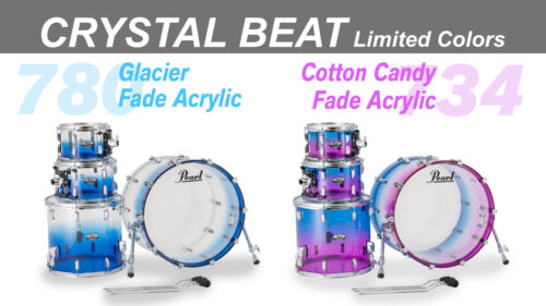 Pearl（パール）創立80周年となる2026年に「CRYSTAL BEAT」の限定フェイドカラーが登場！