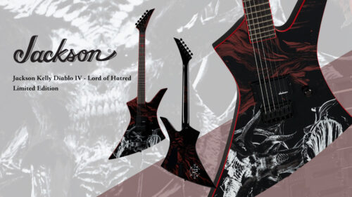 Jackson（ジャクソン）から 大手ゲーム開発会社Blizzard Entertainmentとの数量限定コラボレーションモデル「Jackson Kelly Diablo IV – Lord of Hatred Limited Edition」が登場！