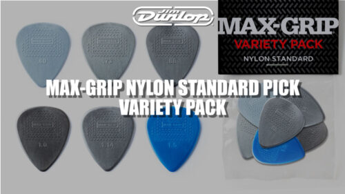 JIM DUNLOP（ジムダンロップ）から「MAX-GRIP NYLON STANDARD PICK VARIETY PACK」が発売！