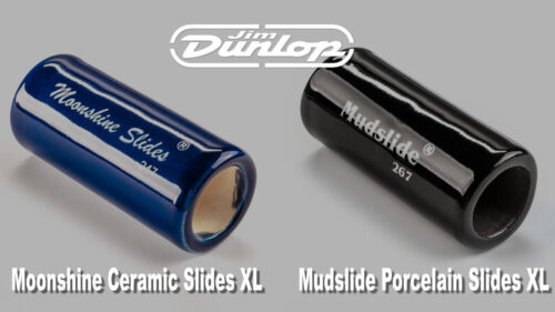 Jim Dunlop（ジムダンロップ）のスライドバー”Moonshine”と”Mudslide”にXLサイズが登場！
