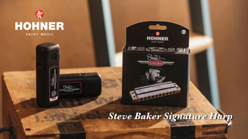 HOHNER（ホーナー）からスティーブ・ベイカーのシグネチャー ブルースハープ「Steve Baker Signature Harp」が登場！