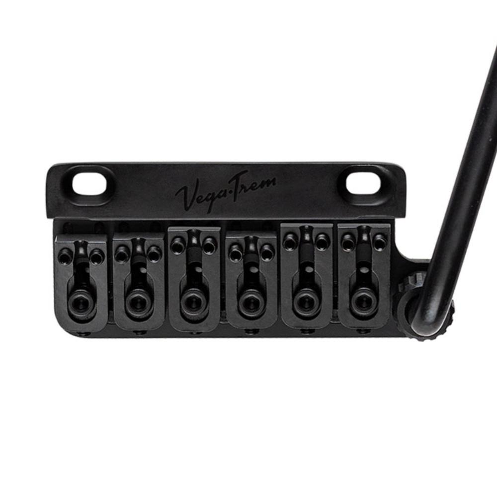 Vega-Trem VT1 Special 2-points Black ストラト用リプレイスメントブリッジ 2点支持タイプに対応 トレモロブリッジ ベガトレム