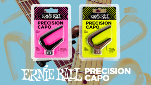ERNIE BALL(アーニーボール)から、微細なコントロールを可能とする究極のカポタスト「PRECISION CAPO」が発売！