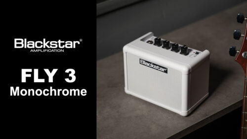 Blackstar（ブラックスター）の小型ギターアンプ「FLY 3」に、洗練された『Monochrome』カラーエディションが登場！