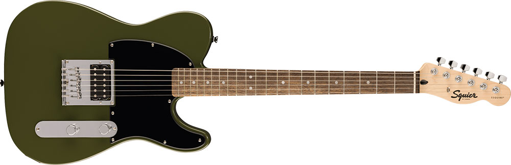 Squier スクワイア スクワイヤー Sonic Esquire H LRL Olive エレキギター