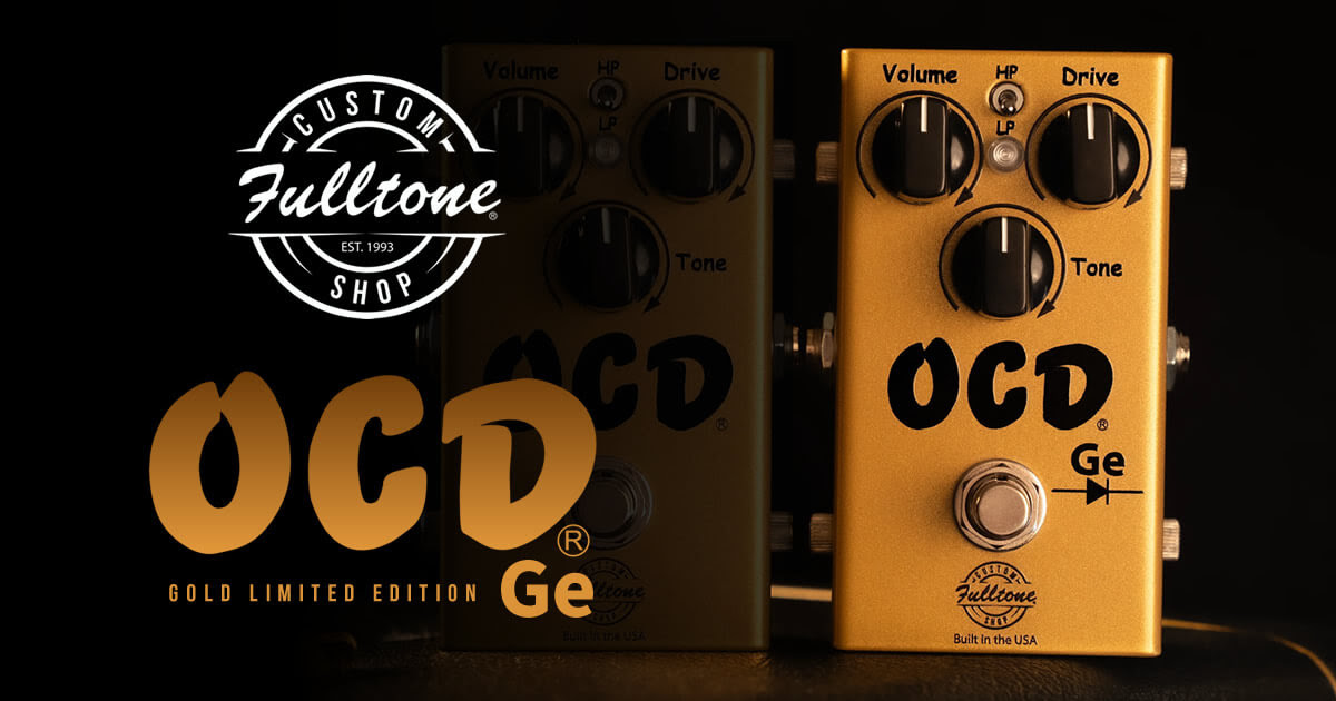 Fulltone フルトーン Gold Limited Edition OCD GE オーバードライブ ディストーション ギターエフェクター