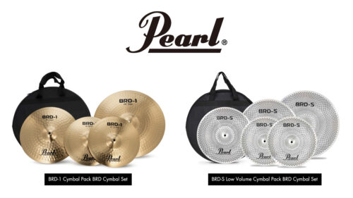 Pearl（パール）からハイハット、クラッシュ、ライドのシンバルセット「BRD-1」と「BRD-S」が発売！