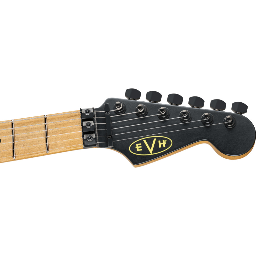 EVH イーブイエイチ Limited Edition Striped Series Frankenstein Frankie Black with Yellow Stripes Aged エレキギター