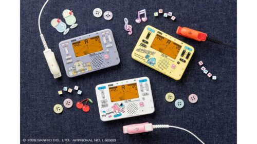 チューナーメトロノームの大定番！KORG（コルグ）TM-70とクリップマイクがセットになった「TM-70C」に、ハンギョドン、ポムポムプリン、マイメロディのサンリオキャラクターズ特別デザインが登場!