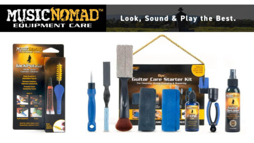 MUSIC NOMAD（ミュージックノマド）から楽器機材用接点クリーナー&クリーニングブラシ「MN287」、ギターケアスターターキット「MN299」が発売！