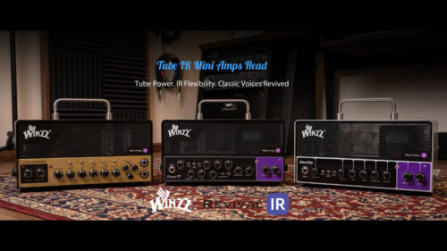 Winzz Guitars（ウィンズギターズ）の取扱開始！コンパクトで軽量、真空管プリアンプを使用した30Wアンプヘッド「Revival IRシリーズ」全3機種が発売！