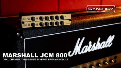 伝説の「800サウンド」をその手に。SYNERGY AMPSから「MARSHALL JCM 800」のプリアンプモジュールが登場！